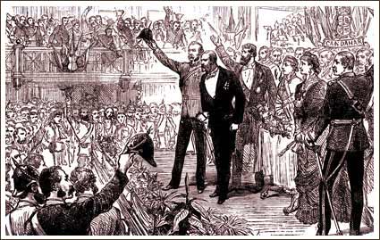 Lord Roberts returned to England a hero