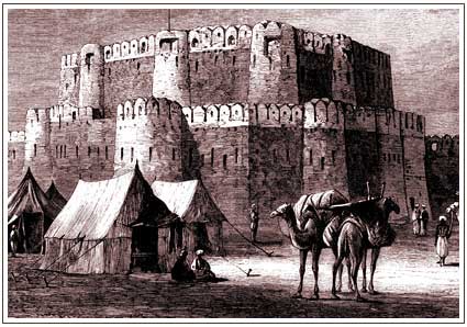 The citadel at Kandahar
