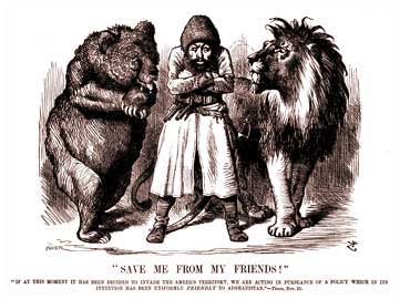 Punch cartoon, Save me from my friends