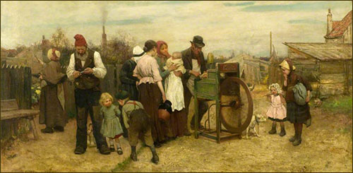 The Knife Grinder by Robert McGregor (1878).
