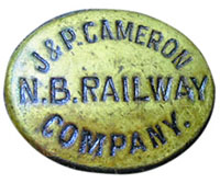 J & P Cameron saddle brass.