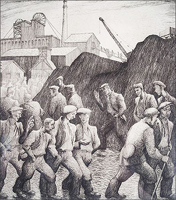 Life at the coal mine by Edyth Higson (Doncaster Museum)