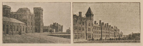 Whittington Barracks and officers' quarters, 1899