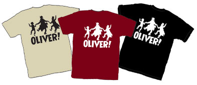 Oliver! musical t-shirts