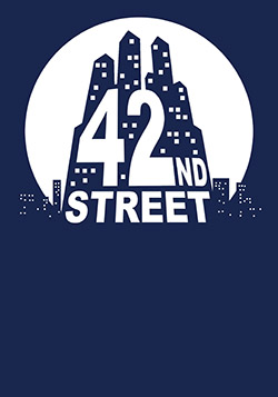42nd Street poster template