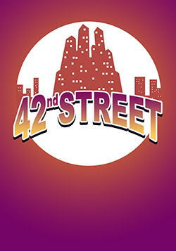 42nd Steet poster template