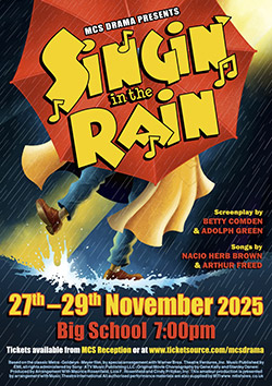 Singin' in the Rain poster example
