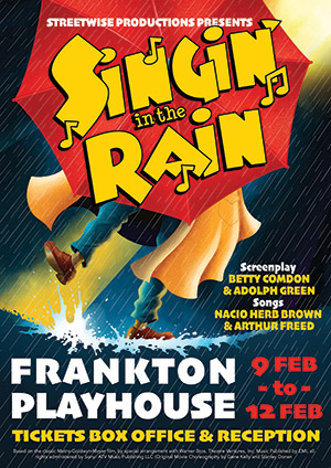Singin' in the Rain poster example