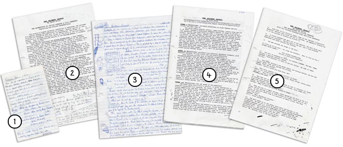 early notes and script