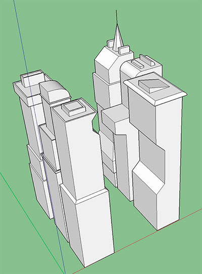 rough drawing for the animation set