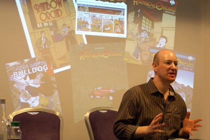 Talkling graphic novels in Bristol