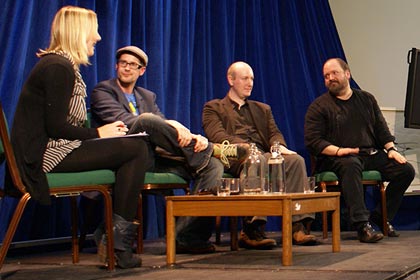 Bath Book Festival with Robin Etherington and Dave McKean